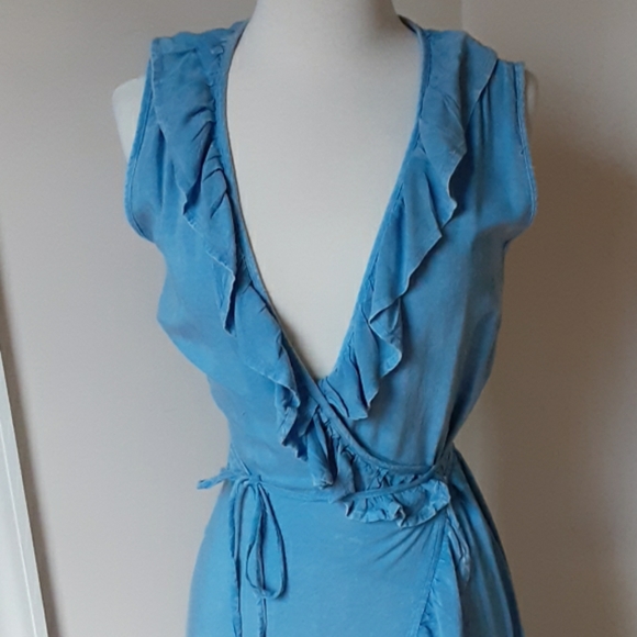 Sexy, maxi wrap dress - Picture 2 of 8